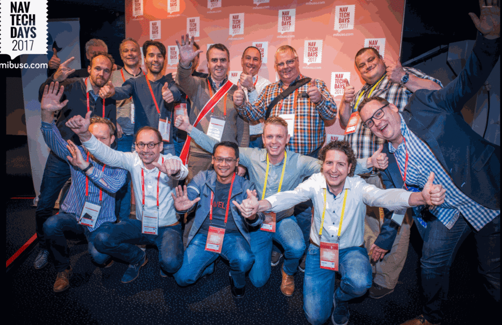 Enkele leden van de BSC op de NAV Techdays 2017.